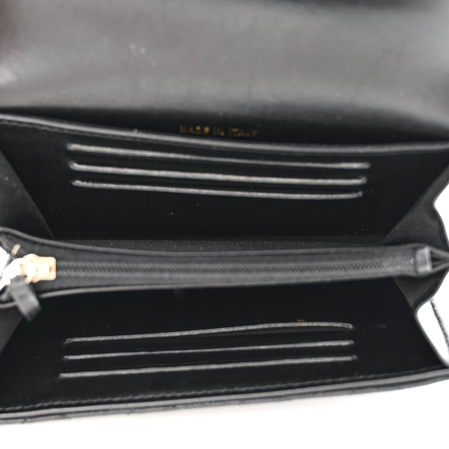 Chanel Caviar Quilted Medium Filigree Flap Wallet Black 5 of 12