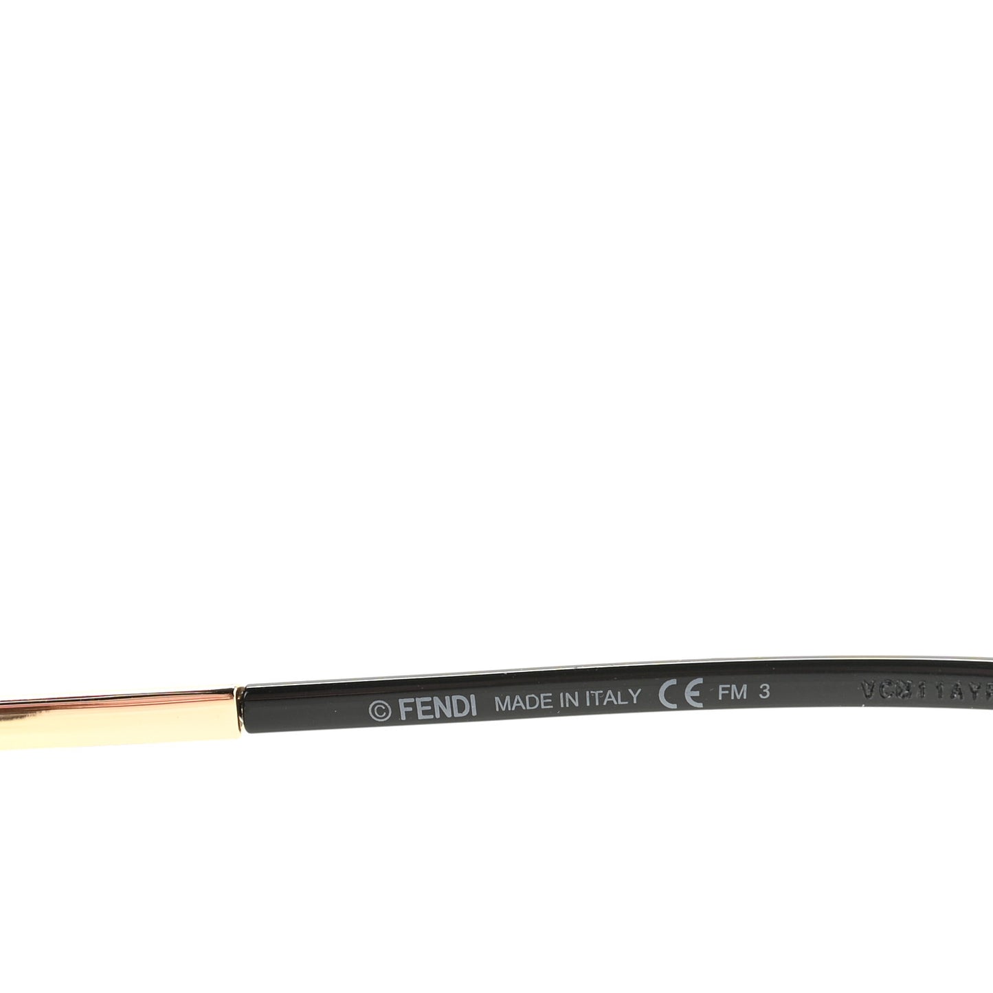 Acetate Metal FF Cat Eye Sunglasses FF 0356/S Havana