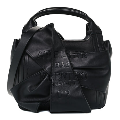 Valentino Garavani Nappa Atelier 02 Bow Edition Small Tote Black 1 of 10