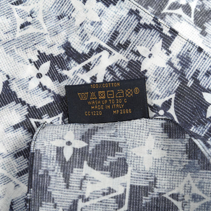 Louis Vuitton Monogram Tapestry Bandana Face Mask Set Blue 6 of 6