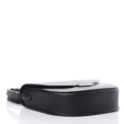 Celine Grained Calfskin Compact Trotteur Black 4 of 9
