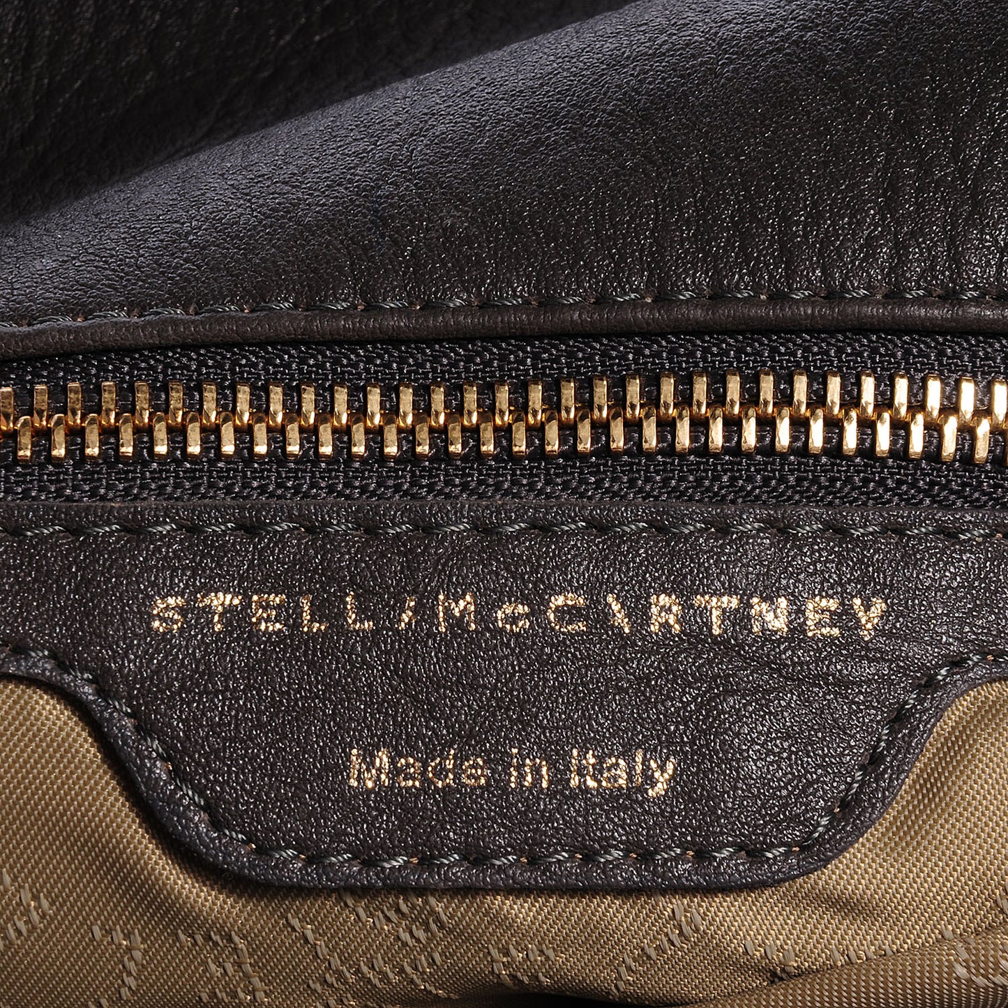 Faux Leather Large Falabella Dark Chocolate