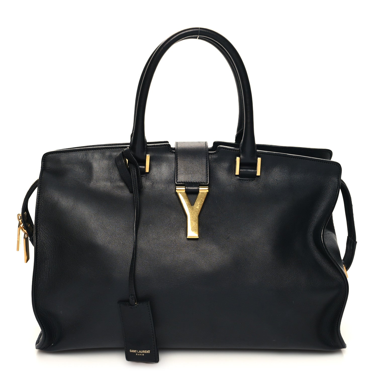 Saint Laurent Calfskin Medium Classic Y Cabas Black 1 of 12