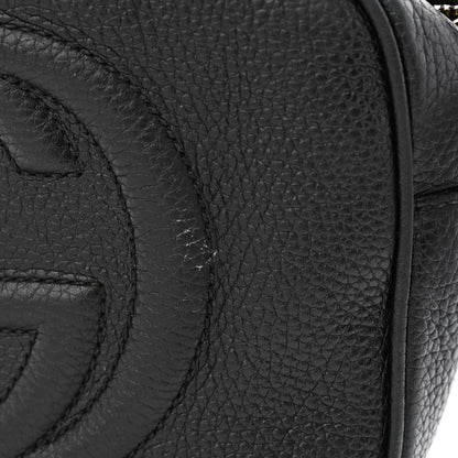Gucci Pebbled Calfskin Small Soho Disco Bag Black 12 of 14