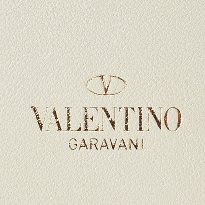 Valentino Garavani Calfskin Mini Rockstud Crossbody Bag Ivory 8 of 9
