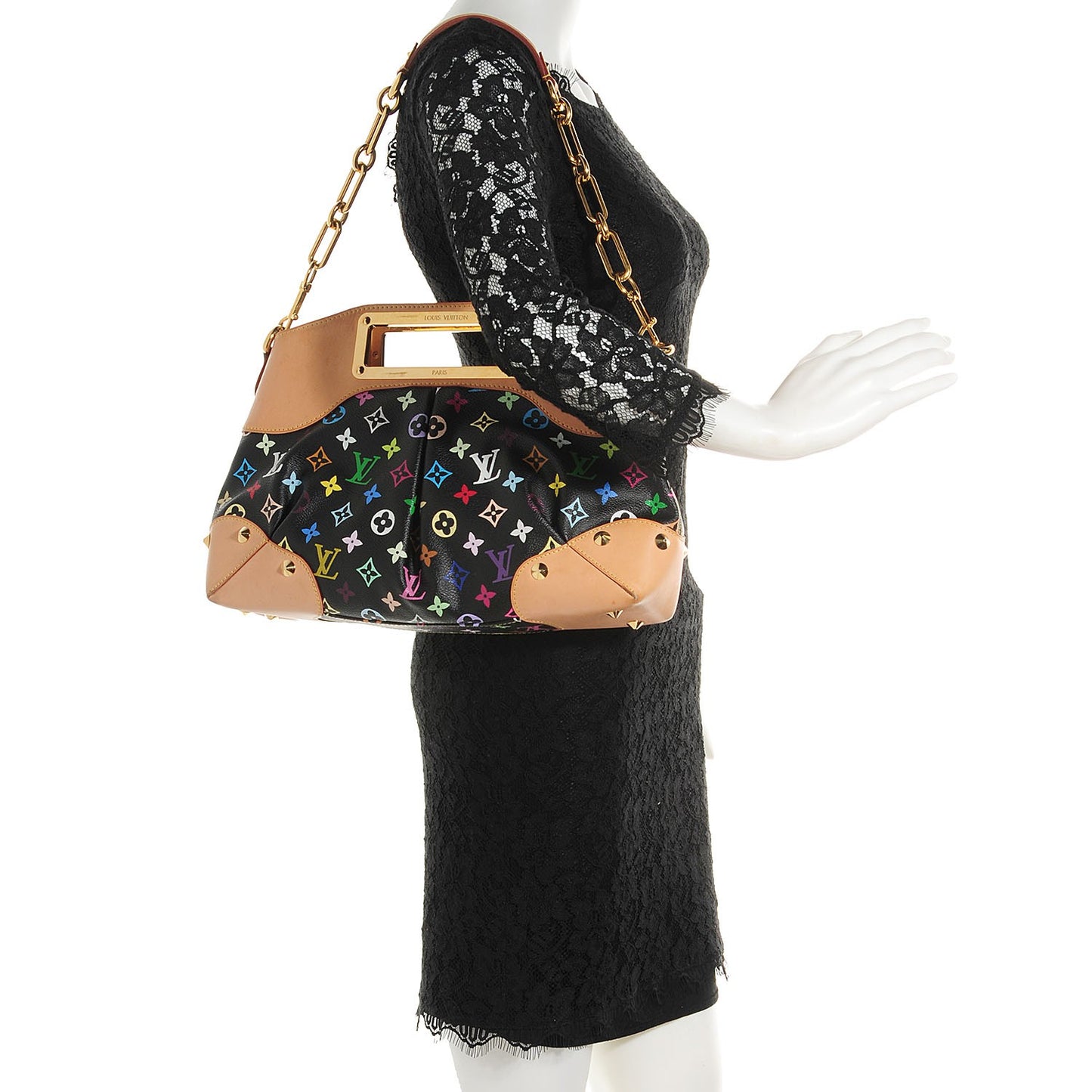 Monogram Multicolor Judy MM Black