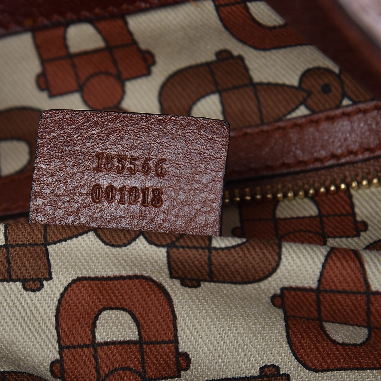 Calfskin Medium Indy Top Handle Bag Brown