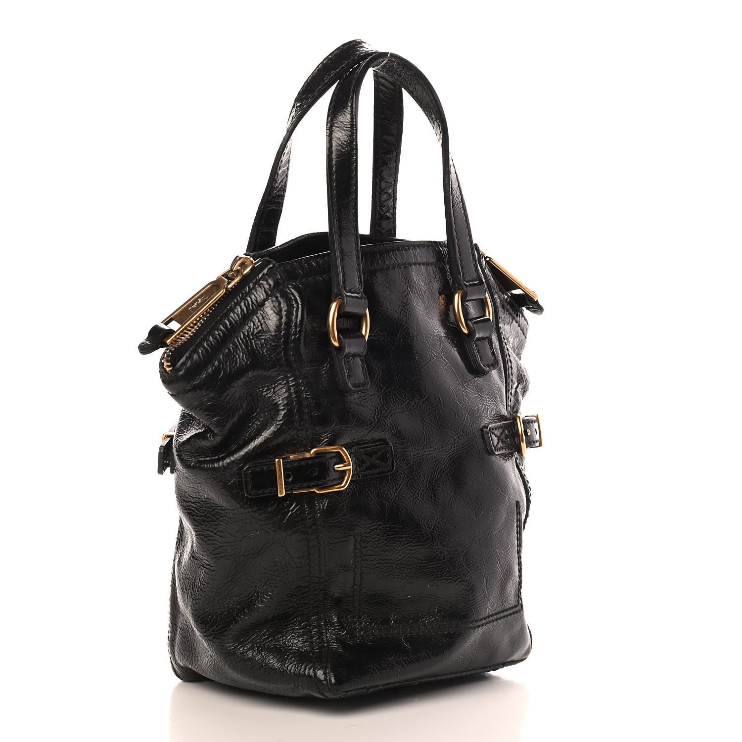 Saint Laurent Patent Mini Downtown Black 3 of 10