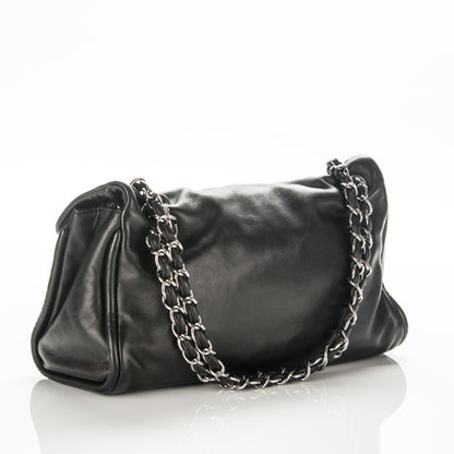 Chanel Lambskin Quilted Large Mademoiselle Double Flap Black 3 of 6