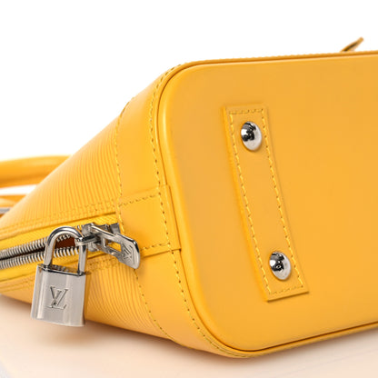 Louis Vuitton Epi Alma BB Citron 8 of 13