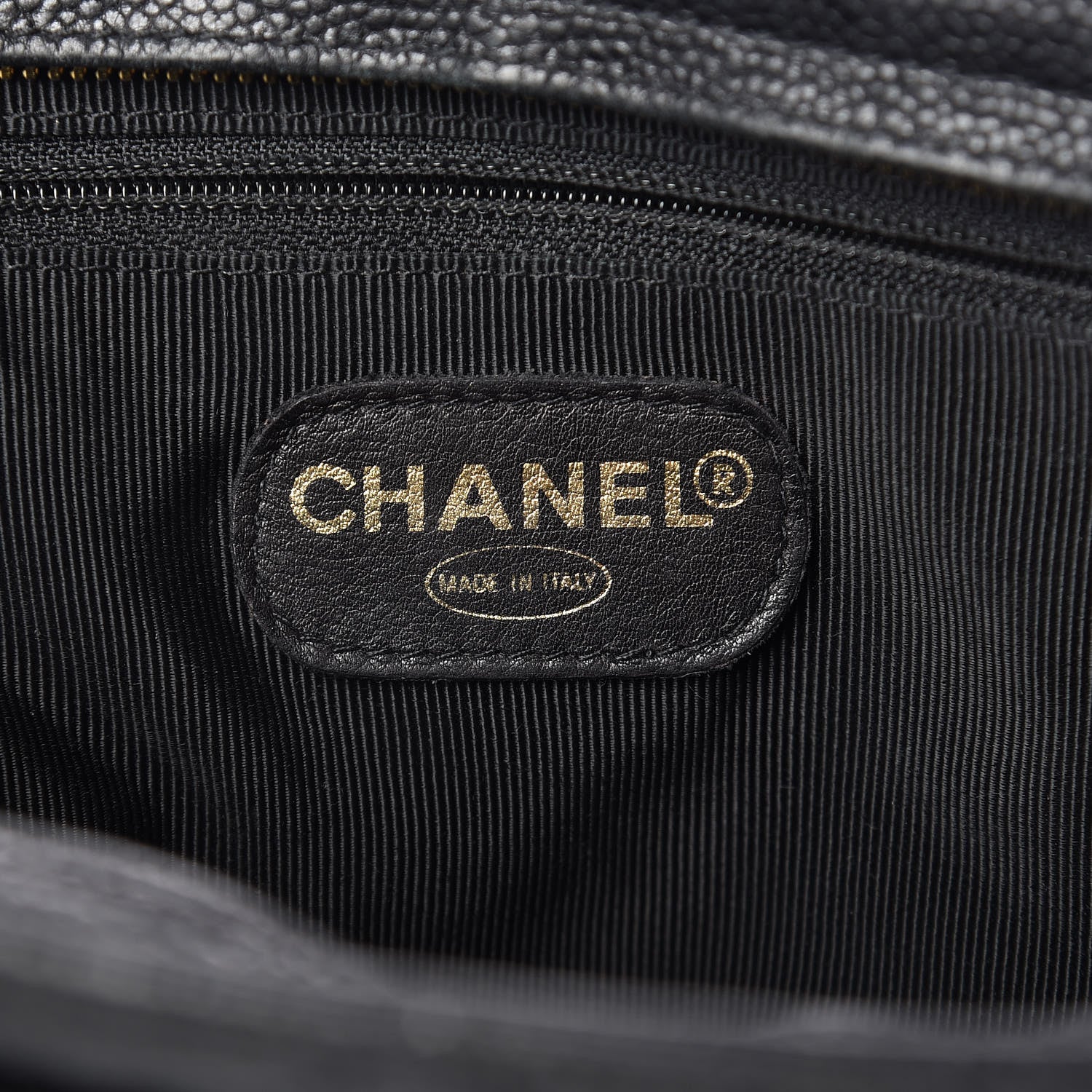 Chanel Caviar Quilted Flap Shoulder Bag Black 6 of 14