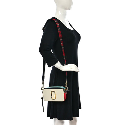 Marc Jacobs Saffiano Small Snapshot Camera Bag Porcelain Multi 2 of 13