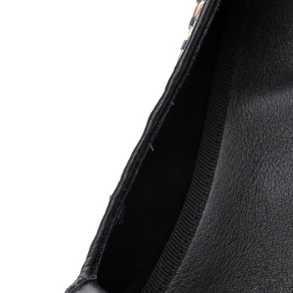 Jimmy Choo Nappa Womens Mens Foxley Tassel Loafers 44 Official Navy Gold 9 of 10