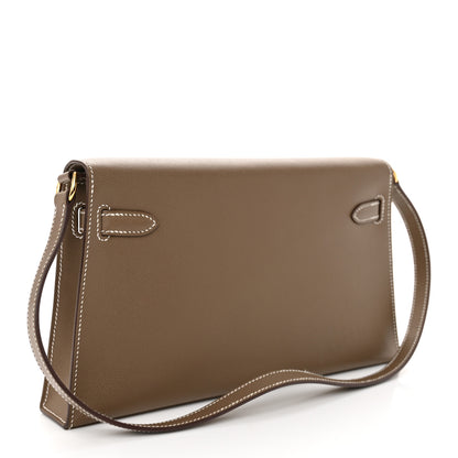Hermes Madame Calfskin Kelly Elan Etoupe 3 of 11