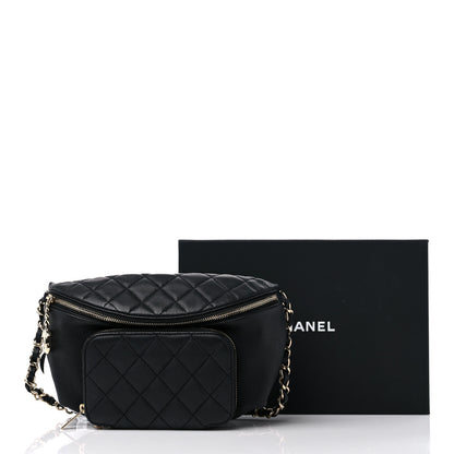 Chanel Caviar Quilted Business Affinity Waist Belt Bag Black 10 of 10