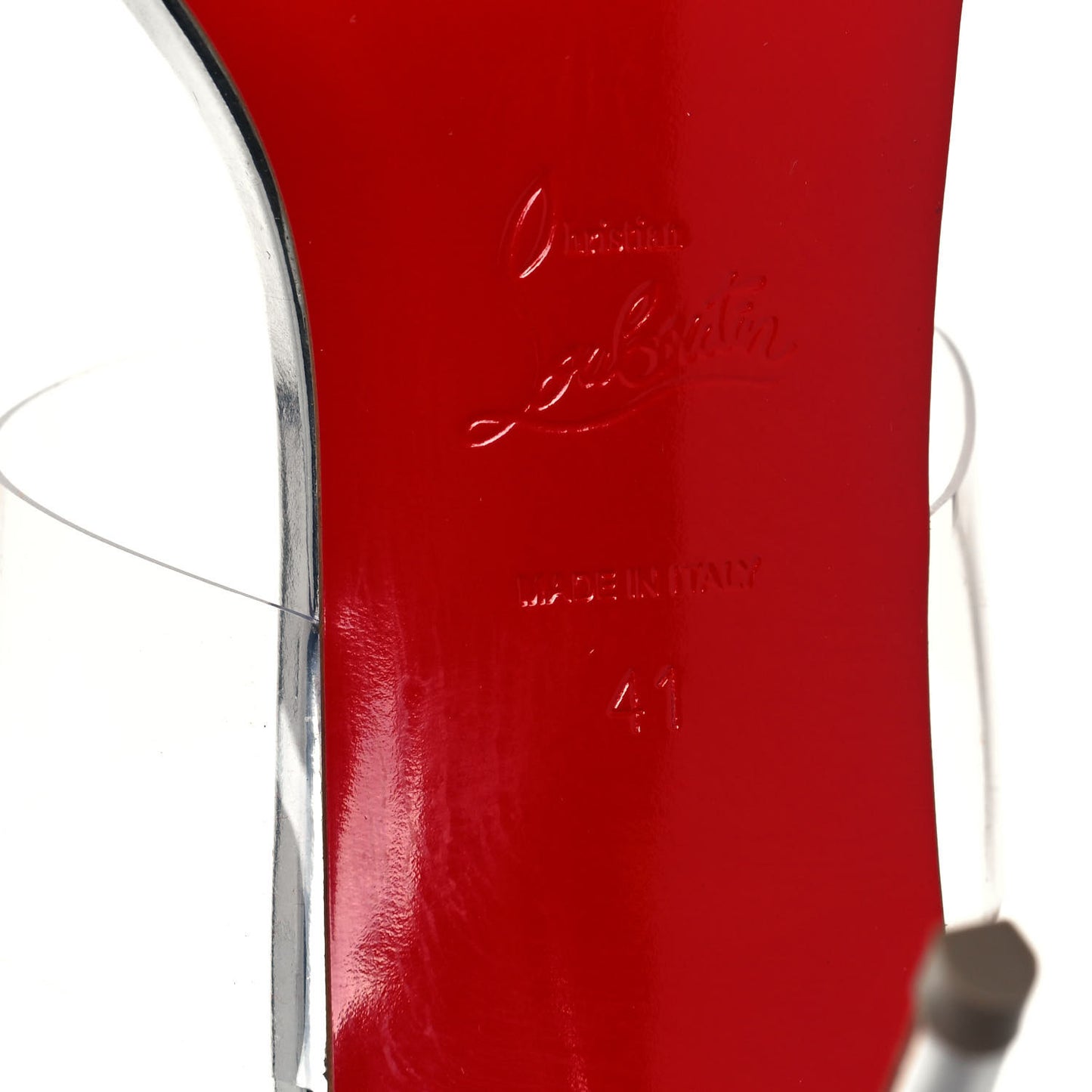 Specchio PVC Just Nothing 85 Slide Sandals 41 Silver