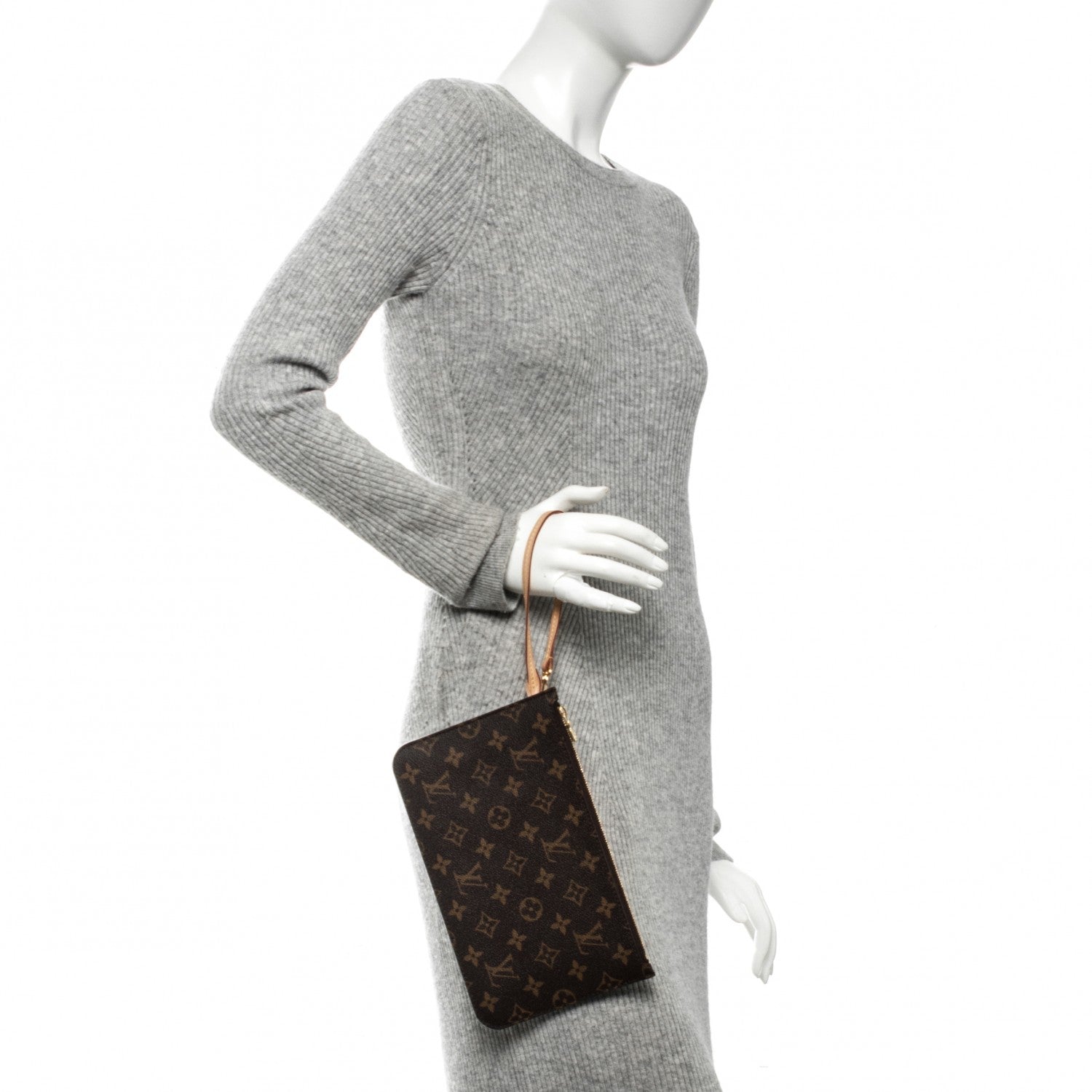 Louis Vuitton Monogram Neverfull MM GM Pochette 2 of 7