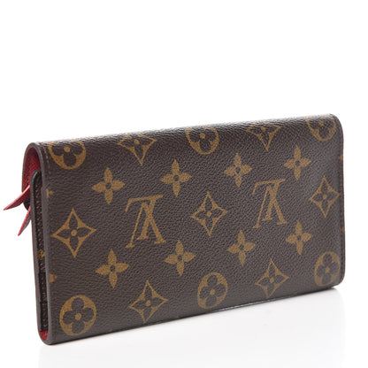 Louis Vuitton Monogram Josephine Wallet Red 4 of 13