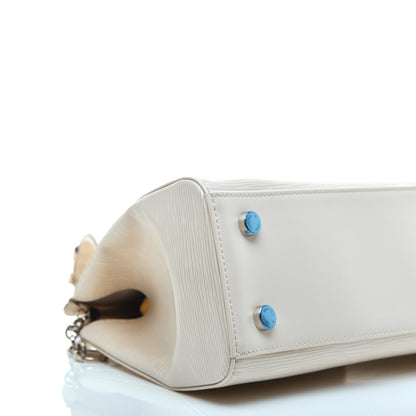 Louis Vuitton Epi Brea MM Ivory 7 of 8