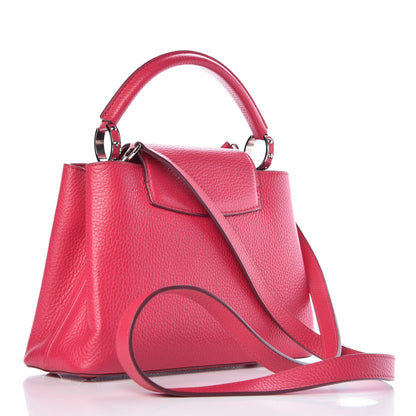 Louis Vuitton Taurillon Capucines BB Fuchsia 3 of 8