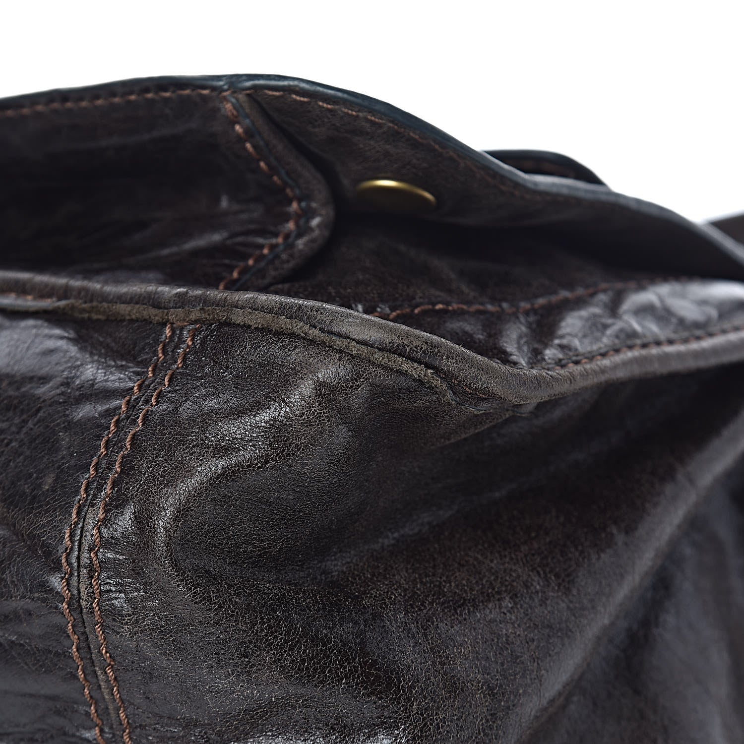 Chloe Calfskin Large Bay Tote Brown 8 of 11