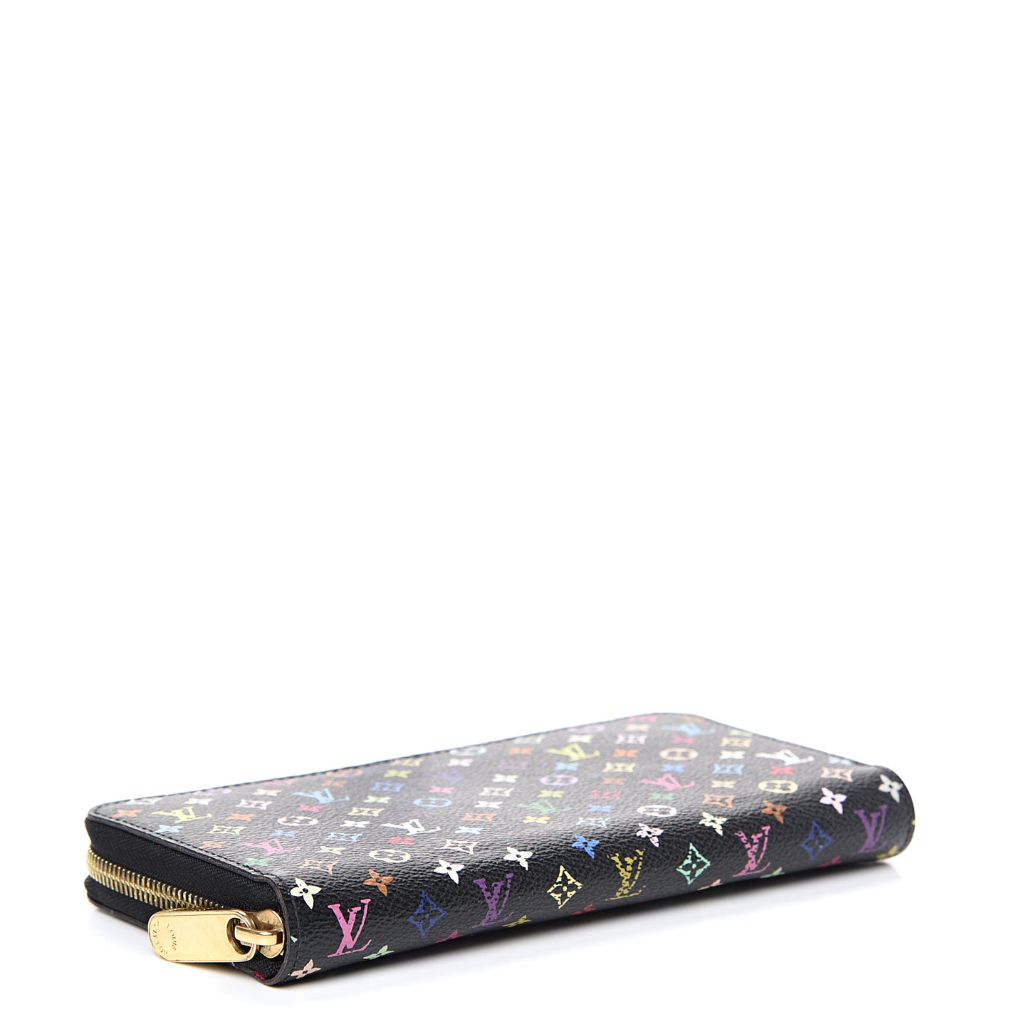 Monogram Multicolor Zippy Wallet Black Grenade