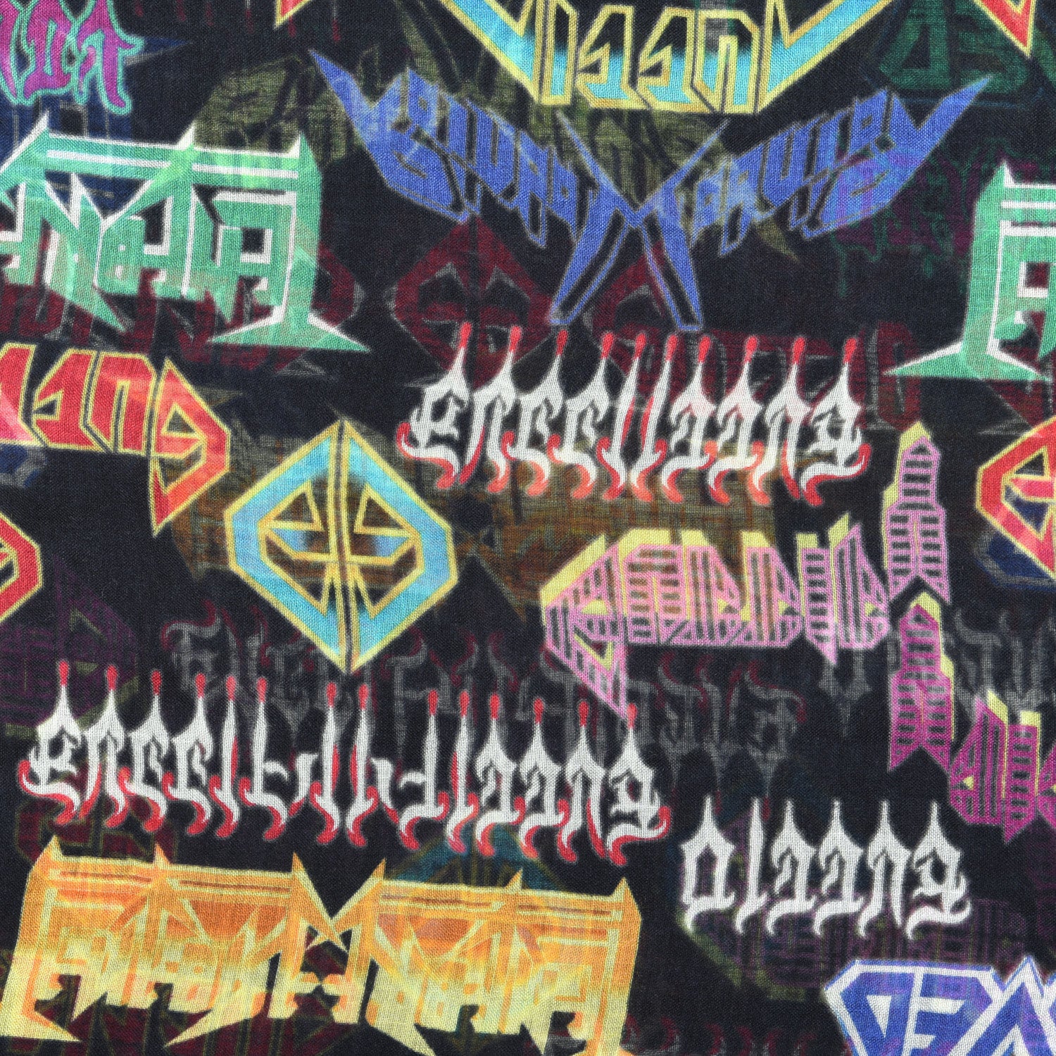 Gucci Modal Silk Loved Scarf Black 3 of 4