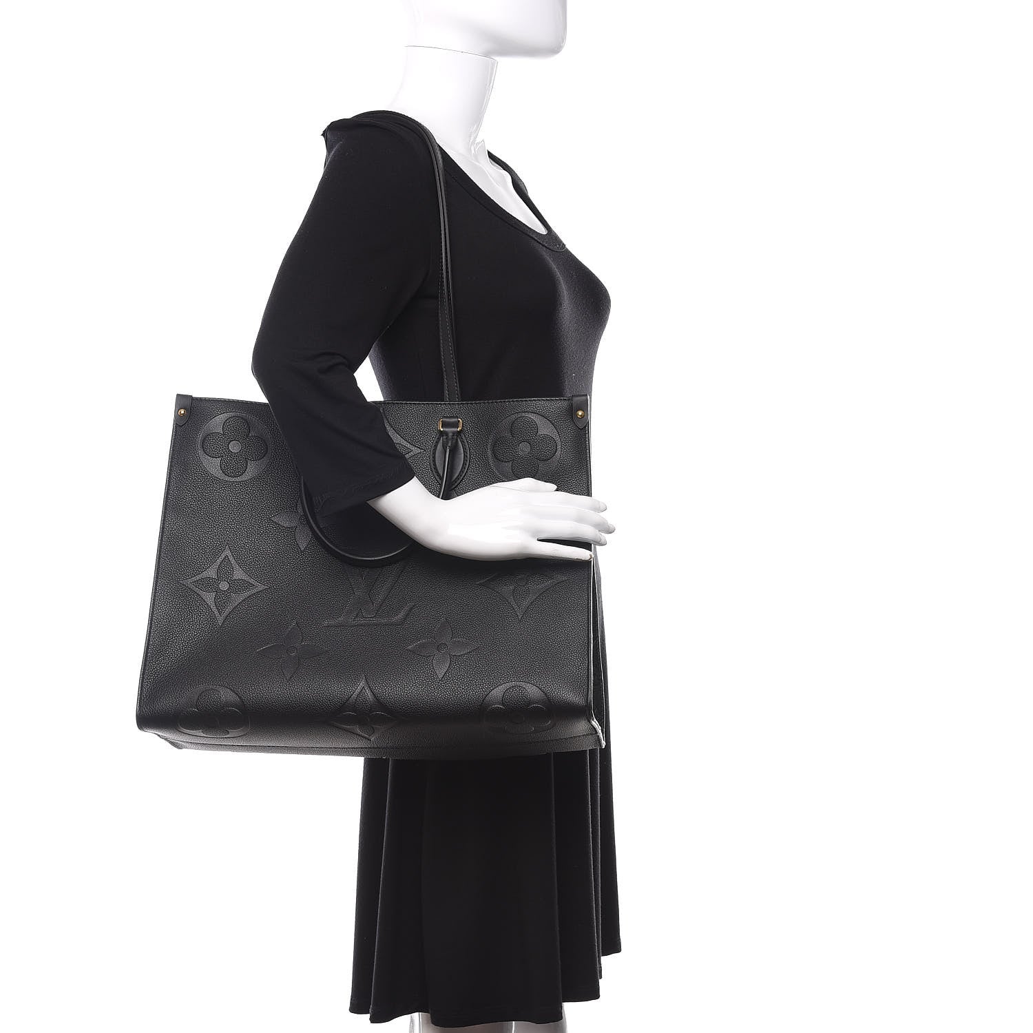 Louis Vuitton Empreinte Monogram Giant Onthego GM Black 2 of 10