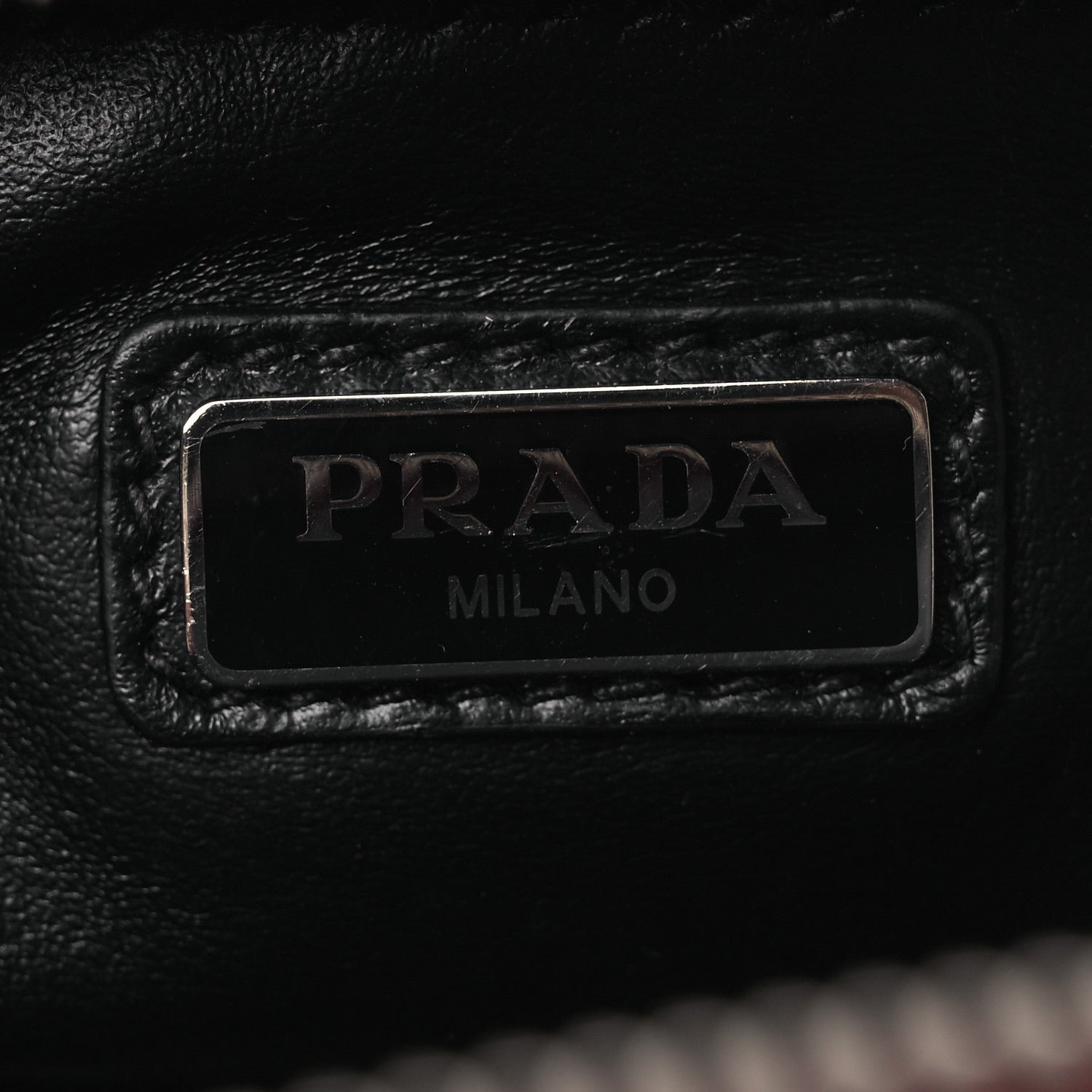 Prada Saffiano Harness Crossbody Travel Pouch Fuoco 5 of 11