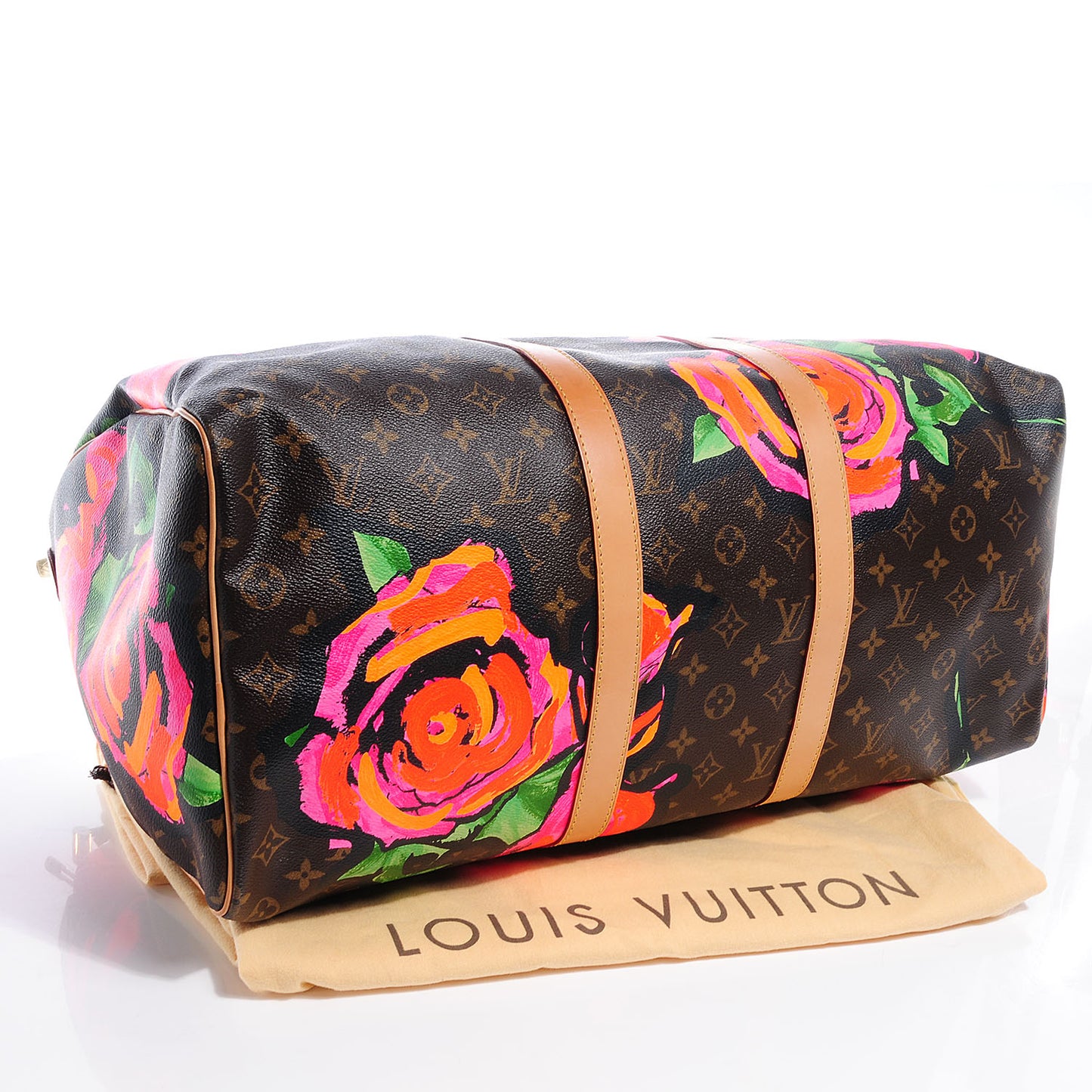 Monogram Roses Keepall 50