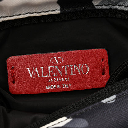 Valentino Garavani Nylon Camouflage Backpack Blue 6 of 12