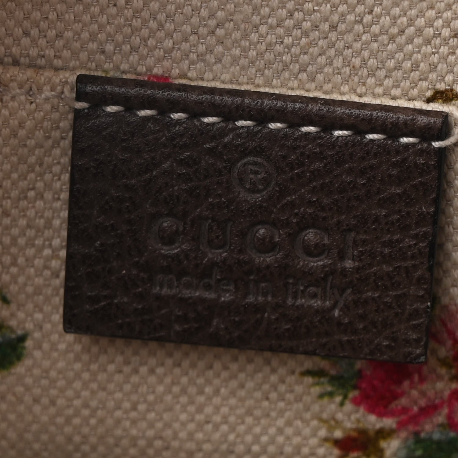 Gucci GG Supreme Monogram Web Neo Vintage Shoulder Bag Beige New Acero Crop 6 of 11