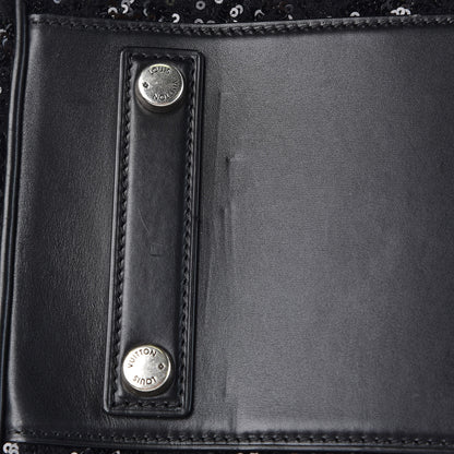 Louis Vuitton Sequin Monogram Sunshine Express Speedy Black 12 of 13