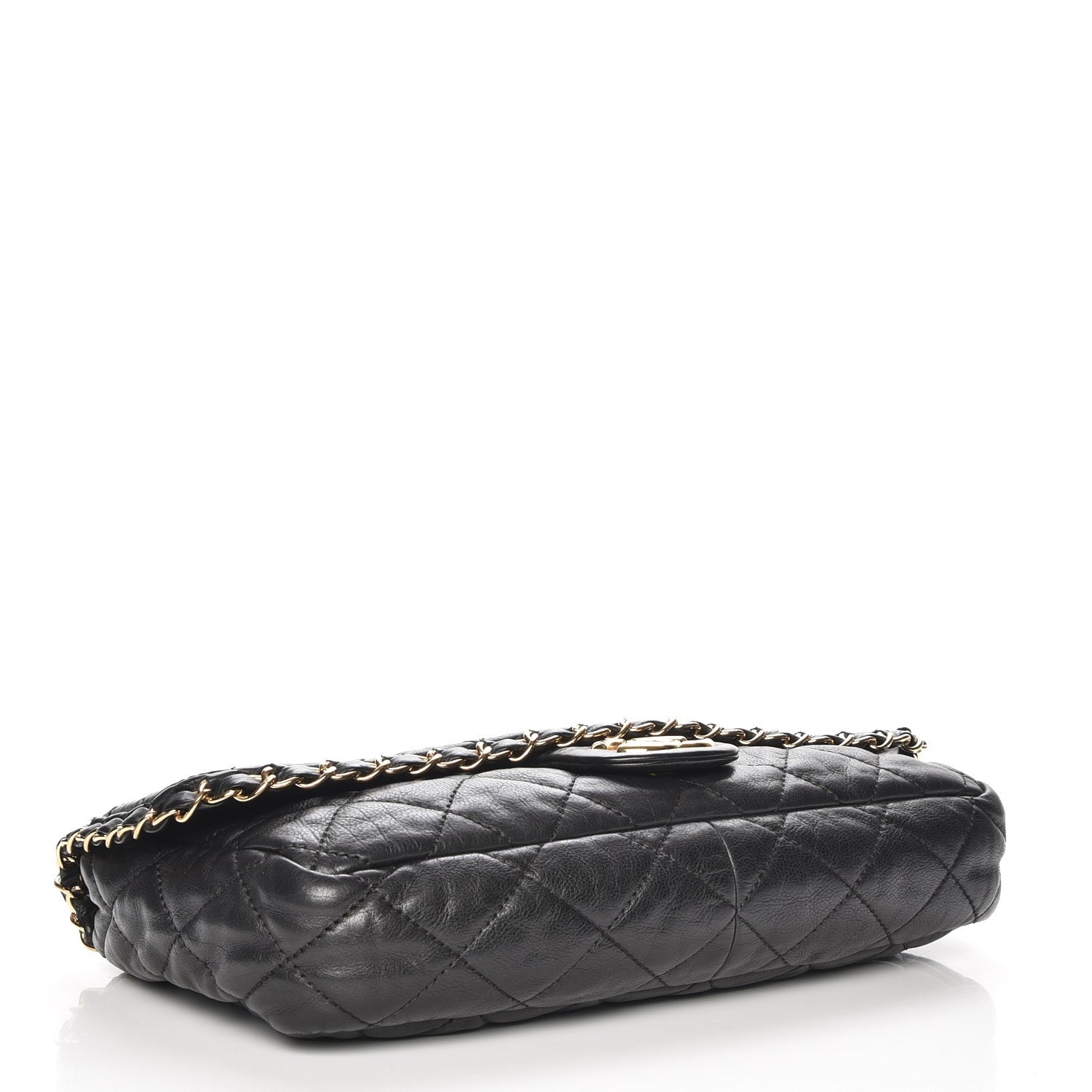 Chanel Calfskin Quilted Medium Chain Me Flap Black 4 of 7