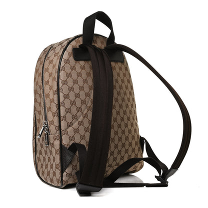 Gucci GG Monogram Travel Backpack Dark Brown 2 of 10