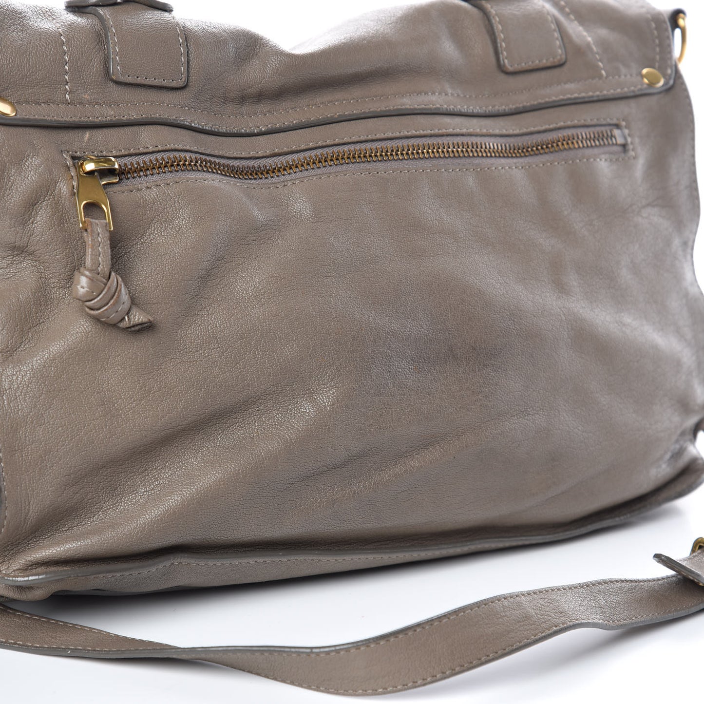 Lambskin Medium PS1 Satchel Smoke