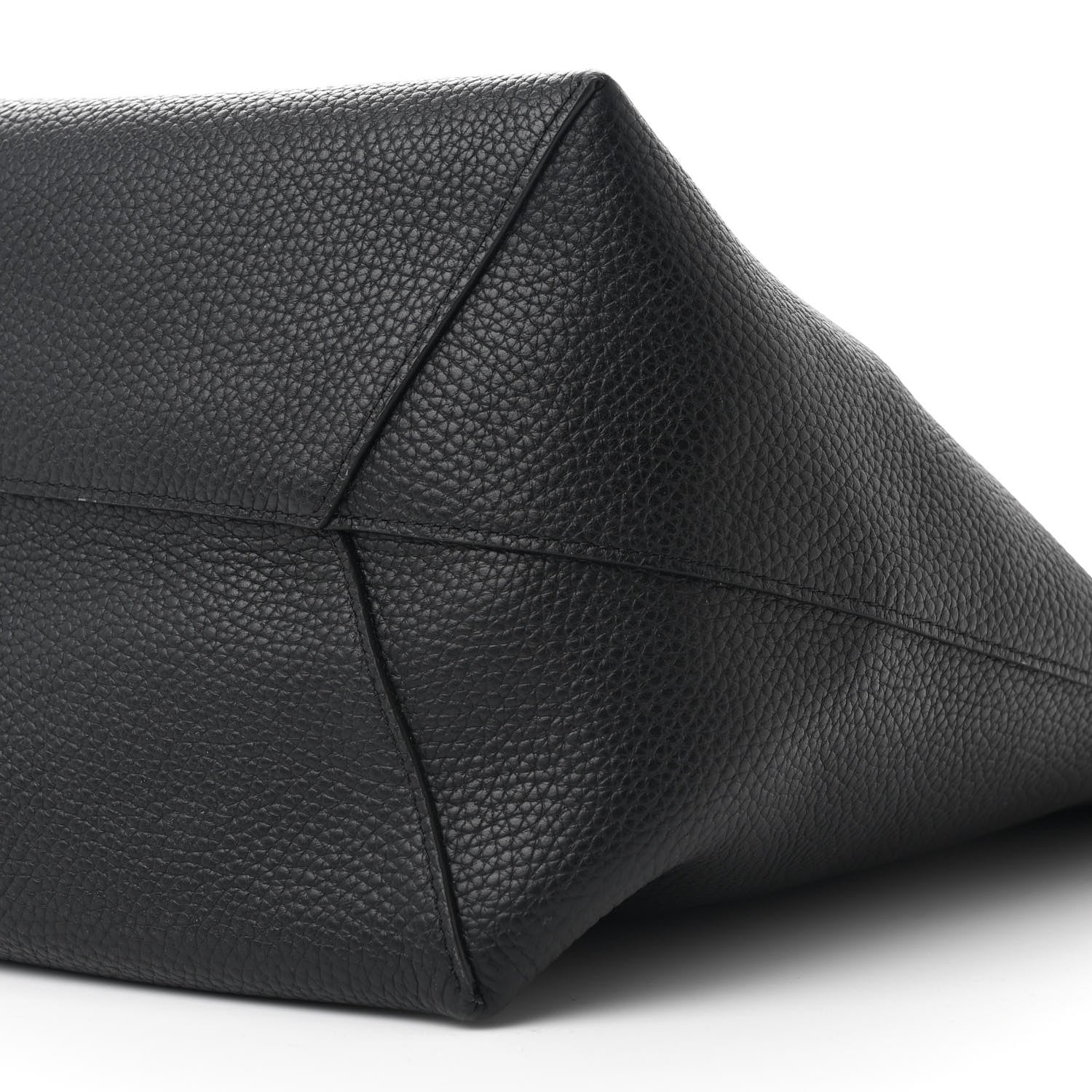 Mansur Gavriel Pebbled Calfskin Everyday Cabas Black 9 of 9