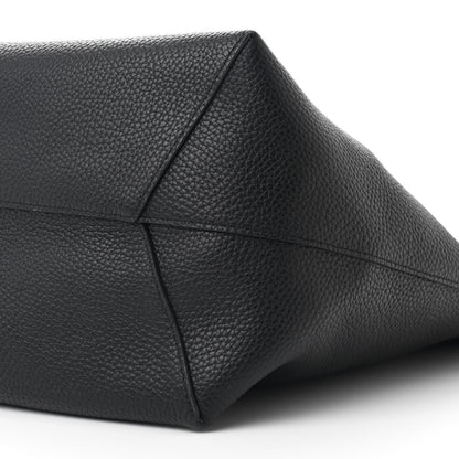 Mansur Gavriel Pebbled Calfskin Everyday Cabas Black 9 of 9