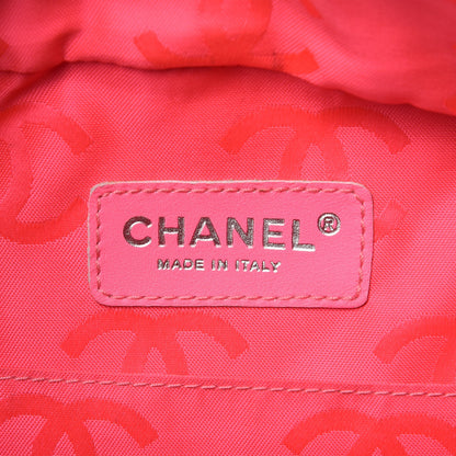 Chanel Calfskin Quilted Large Cambon Multipocket Reporter Black White 6 of 10