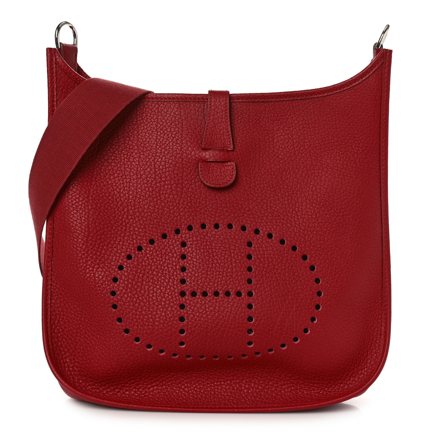 Hermes Togo Evelyne GM Rouge 1 of 9
