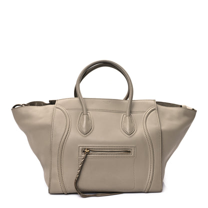 Celine Smooth Calfskin Medium Phantom Luggage Taupe 1 of 13