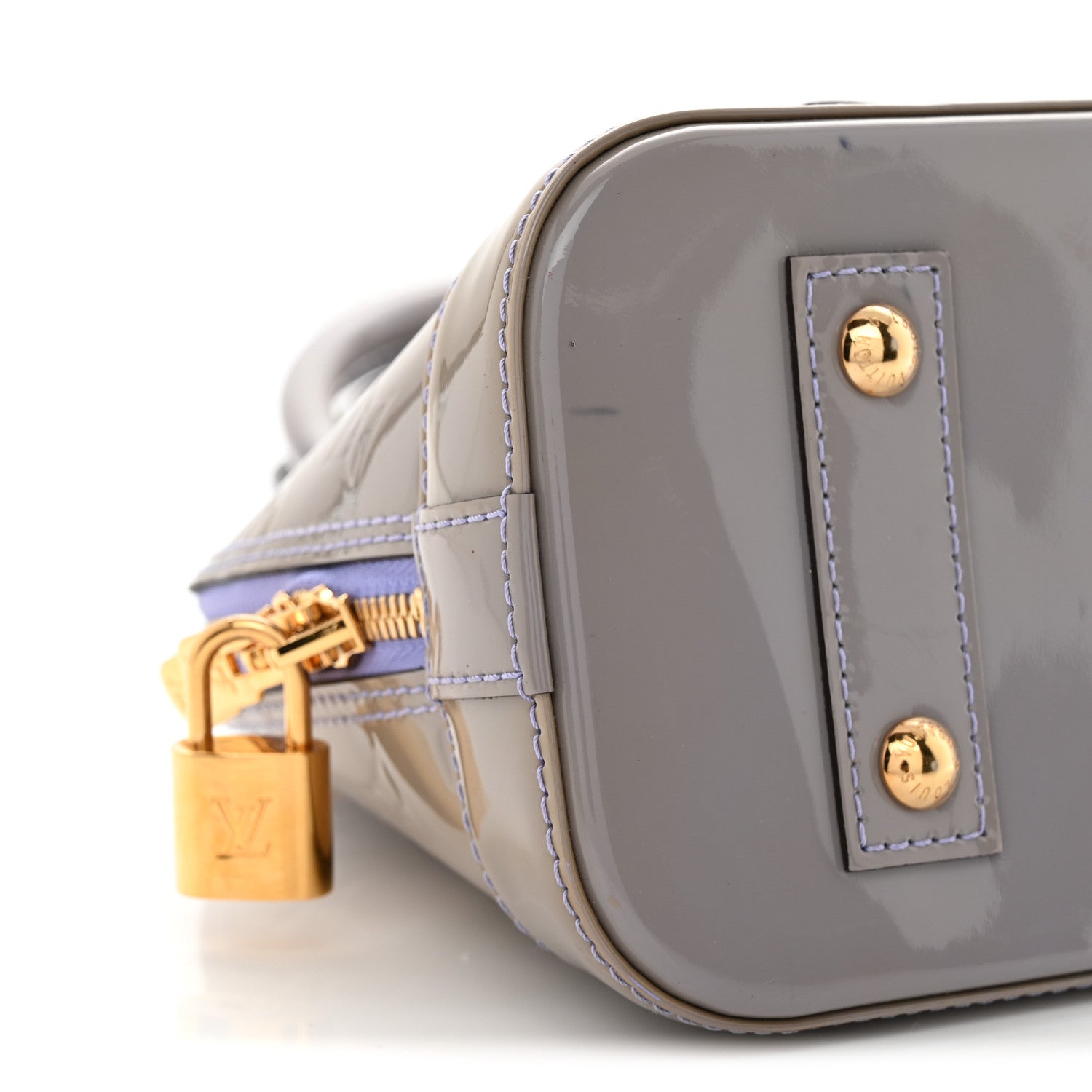 Louis Vuitton Vernis Alma BB Lilac 9 of 14