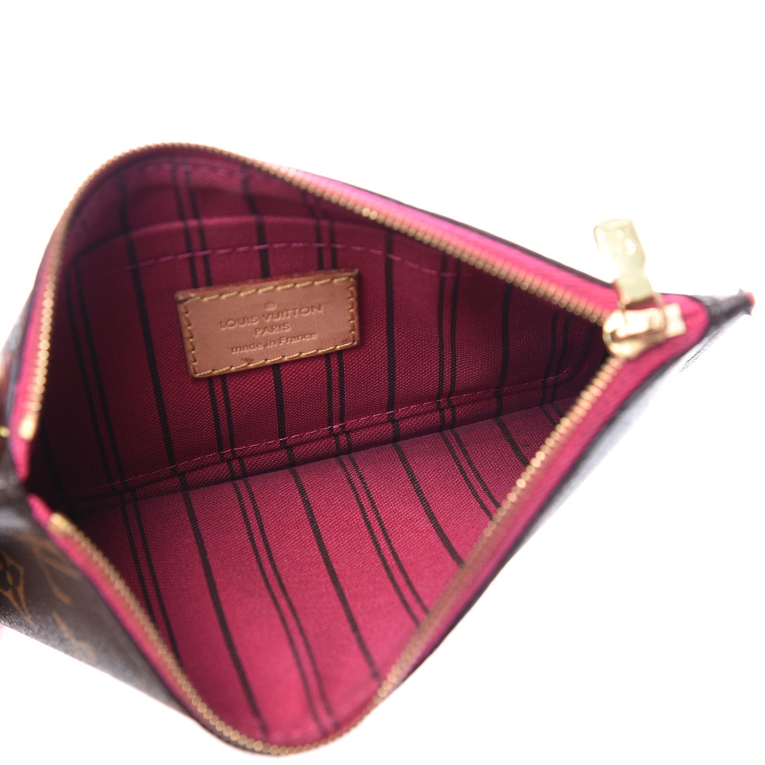 Louis Vuitton Monogram Neverfull PM Pochette Pivoine 4 of 12