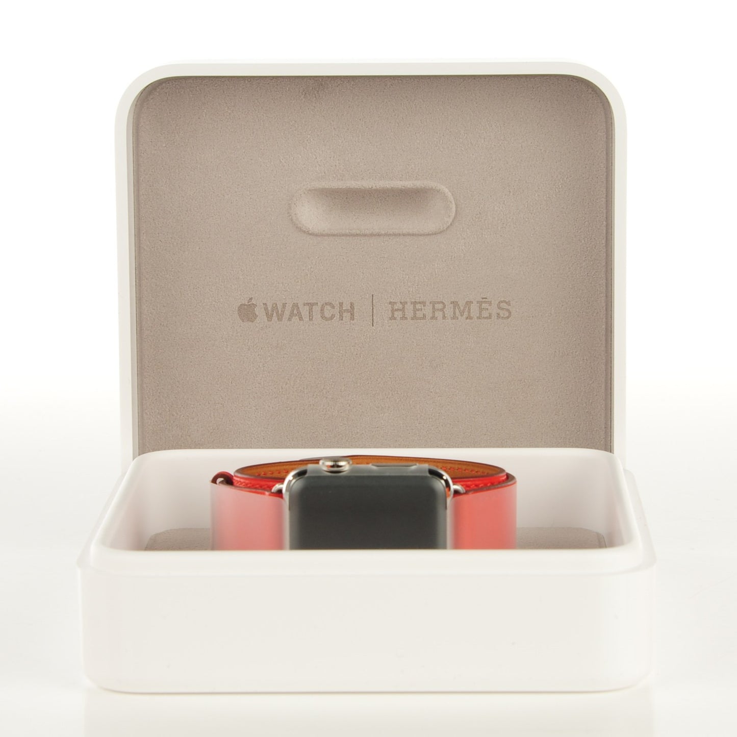 Veau Swift 38mm Apple Watch Double Tour Capucine