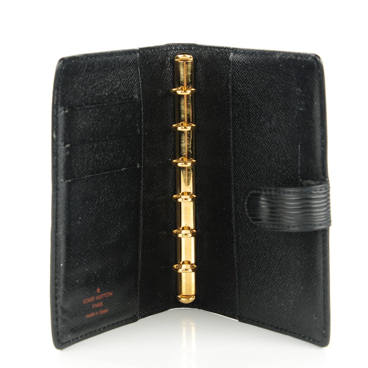 Epi Small Ring Agenda Cover Black