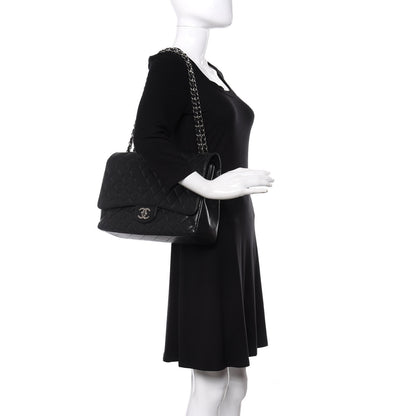 Chanel Caviar Quilted Maxi Double Flap Black 2 of 12