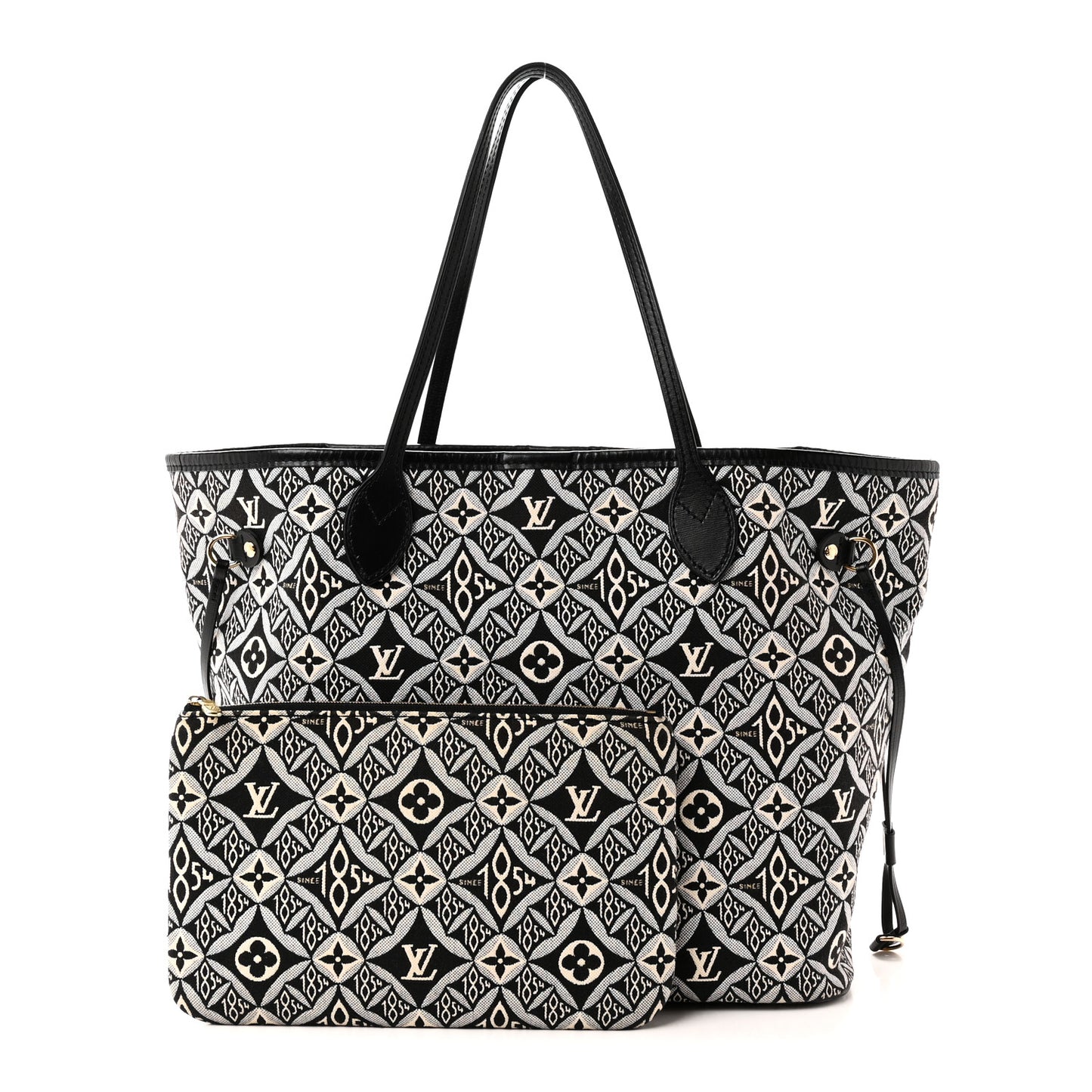 Jacquard Since 1854 Neverfull MM Grey