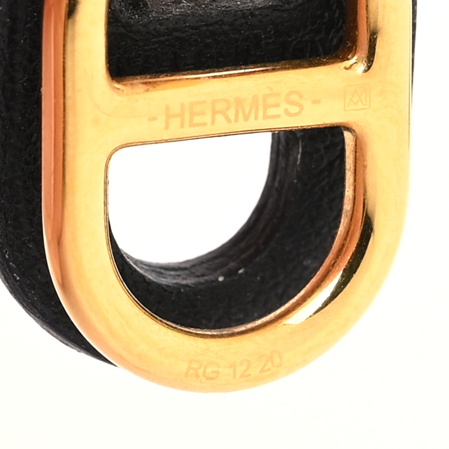 Hermes Swift O'Maillon Earrings Black 4 of 5