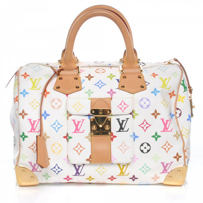 Louis Vuitton Monogram Multicolor Speedy 30 White 1 of 6