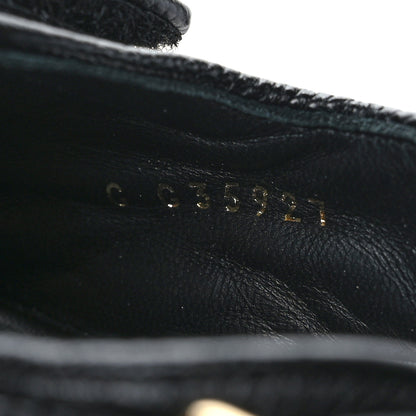 Chanel Grained Calfskin Velcro Dad Sandals 35.5 Black 6 of 8